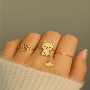 رینگ های فانتزی طلا