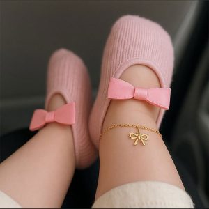 پابند نوزاد پاپیون طلا