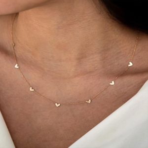 گردنبند میناکاری و طلا