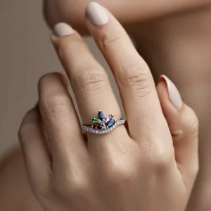 اعلا پلاس - ala plus- دلینا اعلا - delina ala - جواهرات - نقره - عروس- انگشتر7